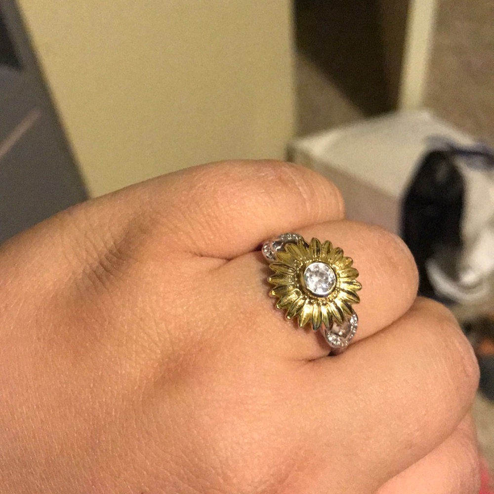 sunflower ring - Picture 2 of 2